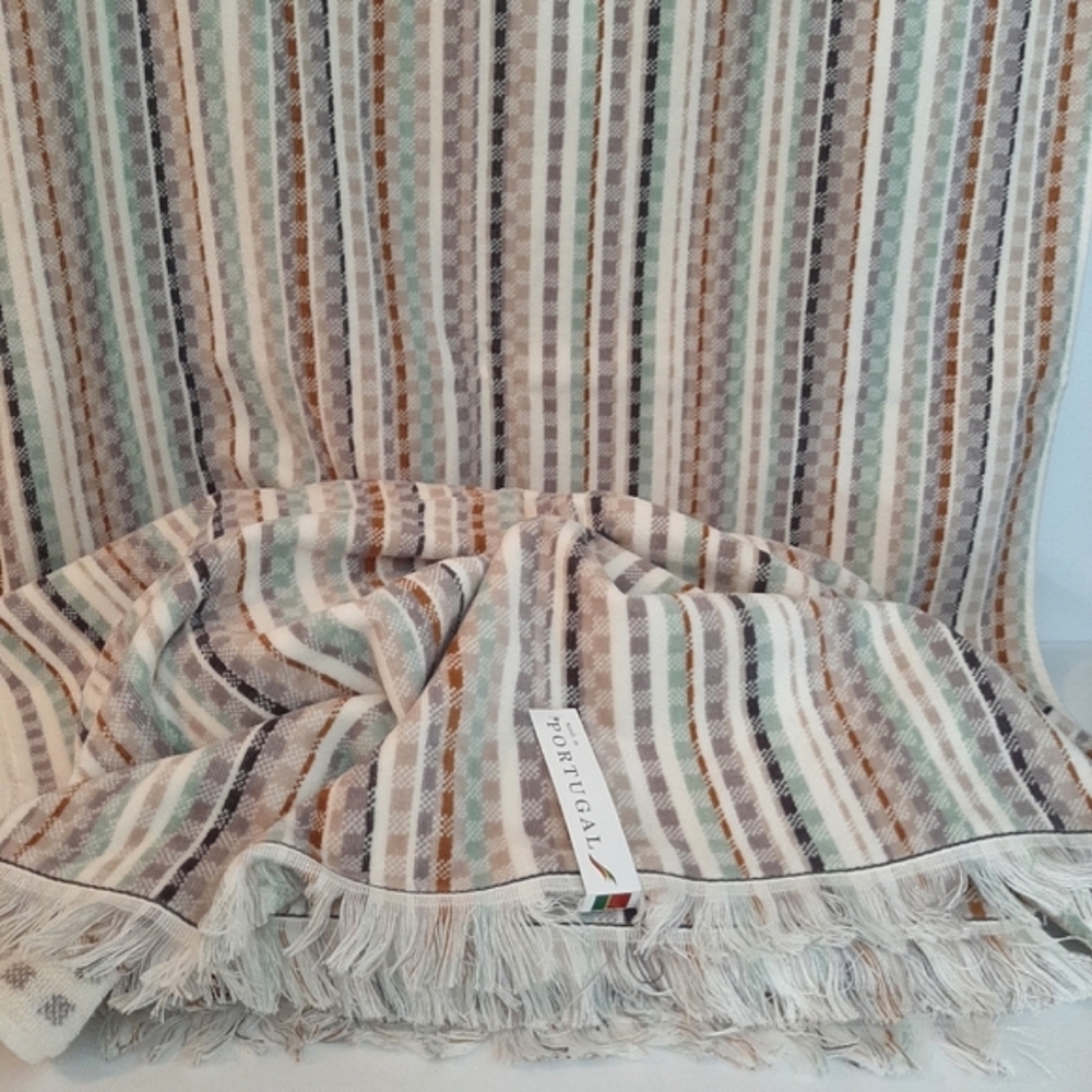 Felpinter Broken Stripe Combed Long Staple Cotton Bath Towel Set